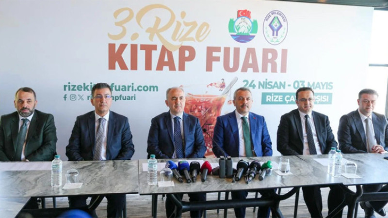 RİZE 3. KİTAP FUARI KAPILARINI AÇIYOR